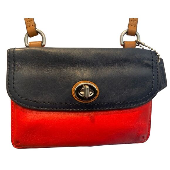 Coach Park Dylan Colorblock Leather Mini